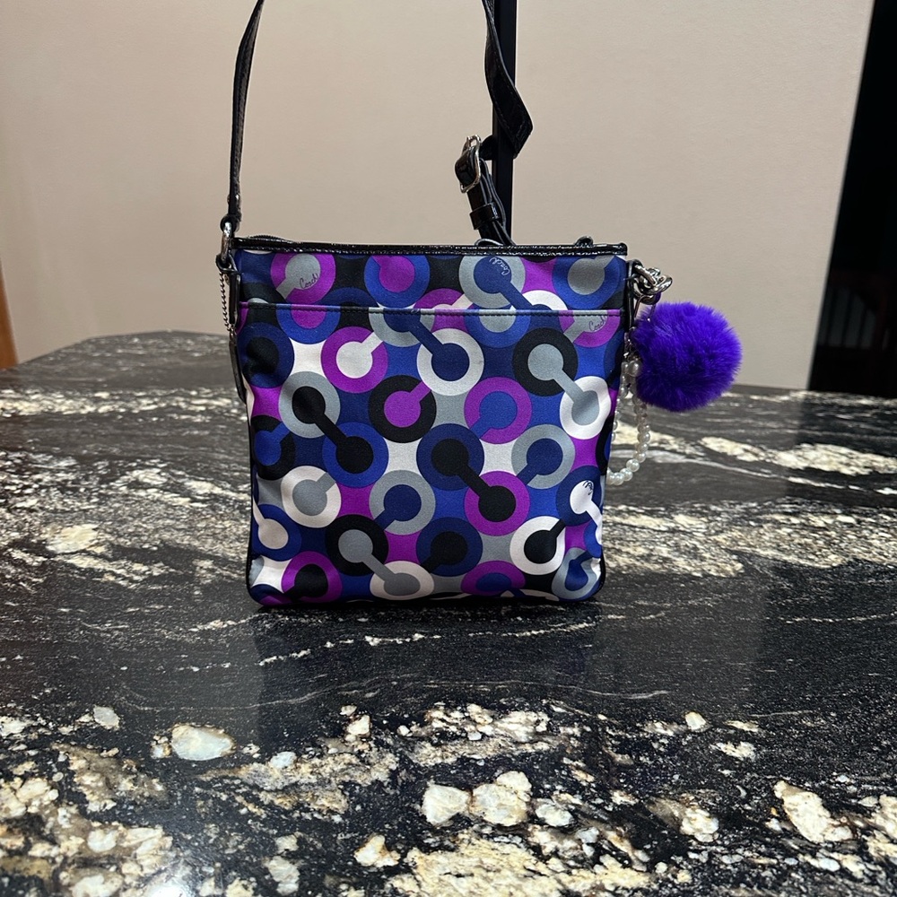 Coach Signature Pattern Crossbody - Picture 6 of 14